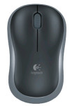 Logitech Souris optique M185, sans câble, gris foncé Logitech Souris optique M185, sans câble, gris foncé