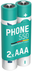 ANSMANN NiMH maxE DECT blue, Micro AAA, 800 mAh, blister de