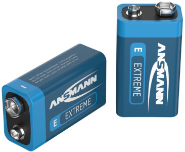 ANSMANN EXTREME LITHIUM E-bloc 9V (6AM6), 10,8V