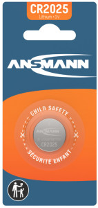 ANSMANN Pile bouton en lithium CR2477, 3 Volt, blister d'1