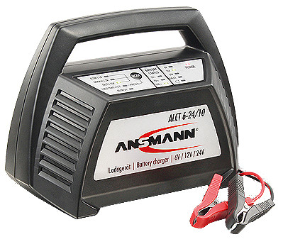 ANSMANN Chargeur pour batterie de voiture, 2 / 6 et 12 Volt