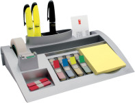 Post-it Bureau Organiseur, argent, équipé Post-it Bureau Organiseur, argent, équipé