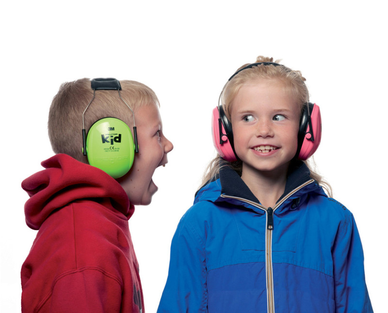 Casque anti bruit UVEX Casque enfant antibruit rose Uvex