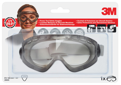 3M Lunettes de protection à grande visibilité 2890SC, teint