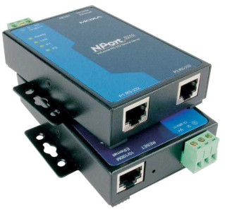 MOXA Serveur Serial Device, 2 ports, RS-232 und RS-422/485