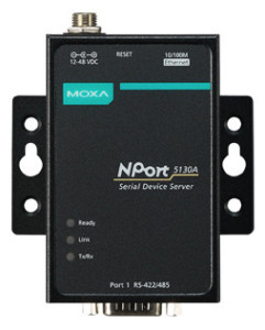 MOXA Serial Device Server, 1 Port, RS-232/422/485