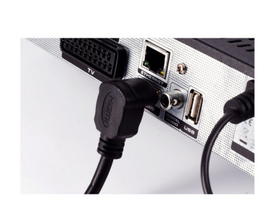 shiverpeaks BASIC-S câble HDMI, fiche A mâle - coudée