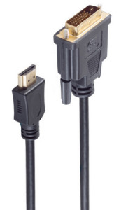 shiverpeaks BASIC-S câble HDM - DVI-D 24+1, longueur: 2,0 m