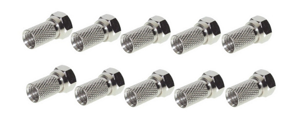 shiverpeaks connecteur F BASIC-S, fiche F mâle Twist-on