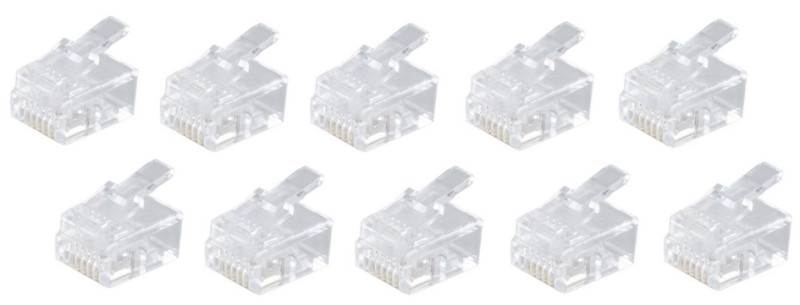 shiverpeaks BASIC-S connecteur modulaire RJ12, non blindé