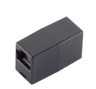 shiverpeaks Adaptateur modulaire-IN-line, RJ45, noir