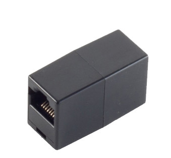 shiverpeaks Adaptateur modulaire-IN-line, RJ45, noir