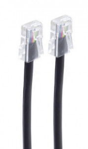shiverpeaks Câble modulaire BASIC-S, RJ11-RJ11 mâle, 3,0 m