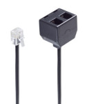 shiverpeaks BASIC-S Y-adaptateur pour combiné téléphonique shiverpeaks BASIC-S Y-adaptateur pour combiné téléphonique