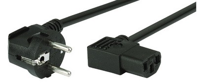 shiverpeaks BASIC-S câble d'alimentation, coudé, 1,8m