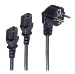 Cimefroides DE BASE S-Y-courant câble, noir, 1,8 m