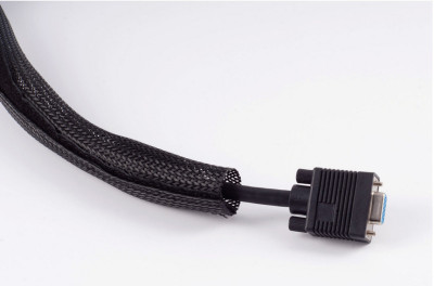 shiverpeaks BASIC-S tube-faisceau de câble, noir, 5,0 m