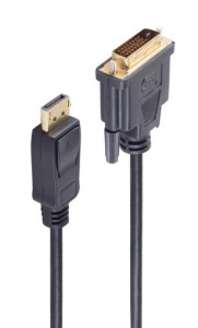 Câble Shiverpeaks BASIC-S Displayport - DVI-D 24 + 1, 10,0 m