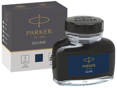 PARKER Flacon d'encre QUINK, contenu: 57 ml, noir