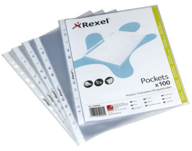 REXEL Pochettes Top Quality, A4, PP, transparent, 0,08 mm