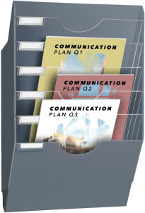 CEP présentoir mural CepExpo, format A4, 6 compartiments,