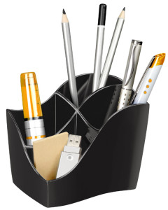 CEP multipot ELLYPSE GreenSpirit, 4 compartiments, noir