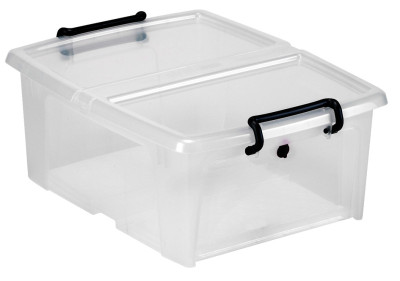CEP boîte de rangement strata, 6 litres, transparent