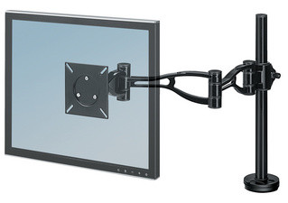 Fellowes Bras porte écran TFT/LCD Professional simple noir