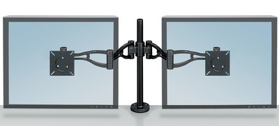 Fellowes Bras porte écran TFT/LCD Professional double noir