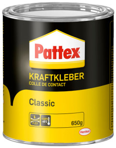 Pattex Colle de contact classic, avec solvant, tube de 50 g