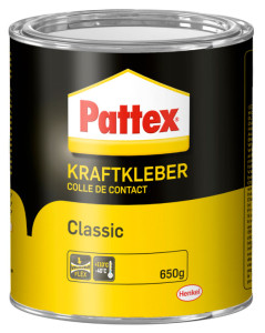 Pattex Colle de contact classic, avec solvant, tube de 50 g