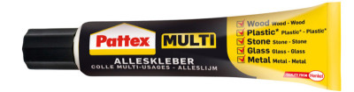 Pattex Colle universelle Multi, sans solvant, tube de 50 g