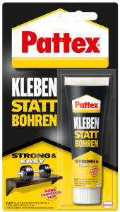 Pattex Colle forte: coller au lieu de percer, tube de 50 g,