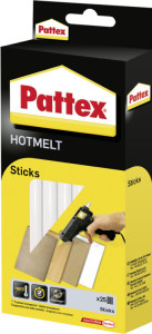 Pattex Cartouche pour collage à chaud HOT STICKS, ronde,