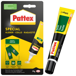 Pattex Colle spéciale TEXTIL, dans un tube de 20 g