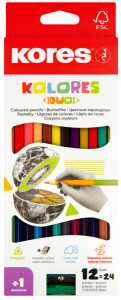Kores crayons couleur 