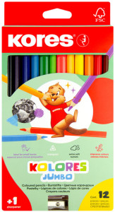 Kores Crayons de couleurs 