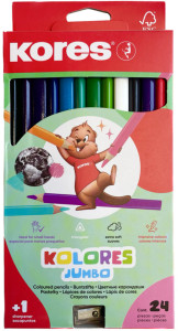 Kores Crayons de couleurs 