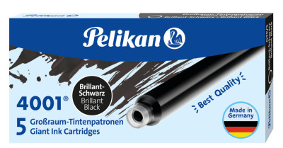 Pelikan Cartouches d'encre grand volume 4001 GTP/5,turquoise