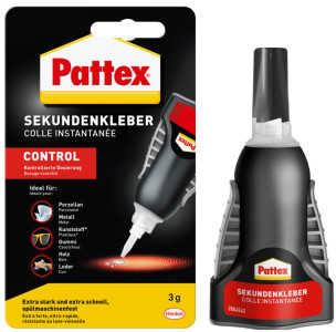 Pattex Colle instantanée liquide Matic, flacon 3 g