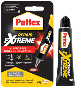 Pattex colle universelle 100% Repair Extreme, tube de 8 g