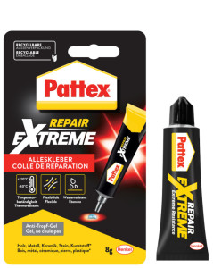 Pattex colle universelle 100% Repair Extreme, tube de 8 g