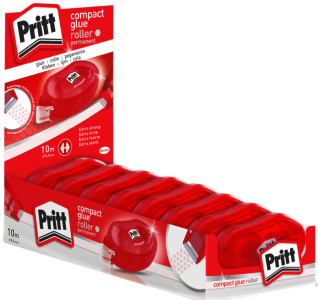Pritt roller de colle Compact, permanent, présentoir de 8,