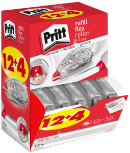 Pritt roller correcteur Refill Flex 970, multi pack de 16