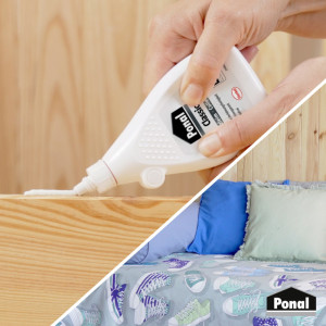 Ponal Colle à bois Classic, sans solvant, flacon de 120 g,