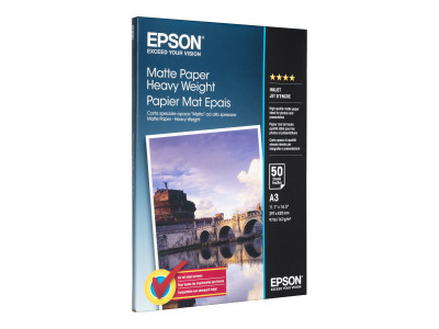 Epson : PAPIER MAT EPAIS A3 167G/M