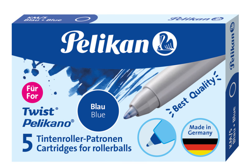 Pelikan Cartouches pour roller à encre Pelikano/Twist/th.INK