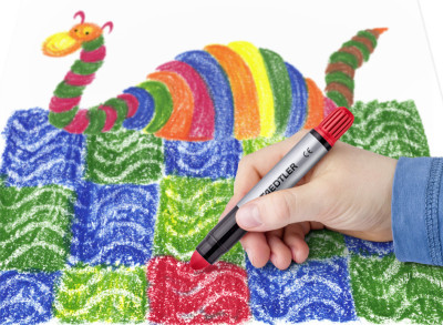 STAEDTLER Craie gel, étui de 6 en carton