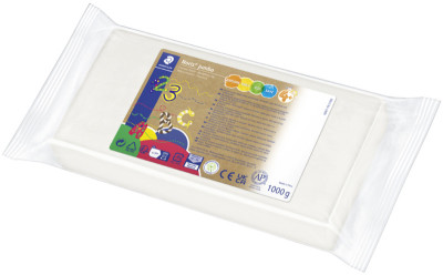 STAEDTLER Pâte à modeler Plastilin Noris Club, blanc