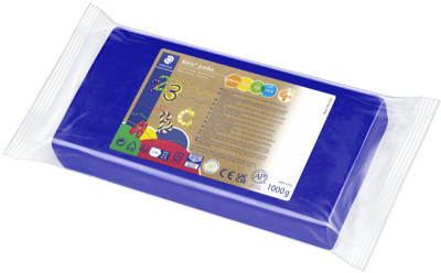 STAEDTLER Pâte à modeler Plastiline Noris Club, bleu